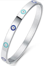 Load image into Gallery viewer, Evil eye bangle