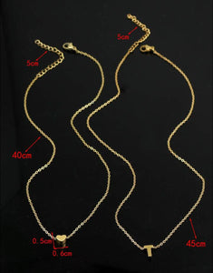 Initial necklace