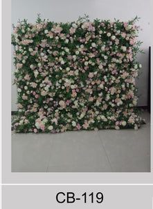 FABRIC FLOWER WALL *please read description*