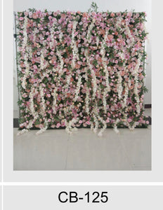 FABRIC FLOWER WALL *please read description*